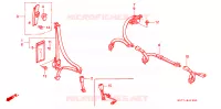 CINTURE DI SICUREZZA per Honda ACCORD 2.3 ISR 4 Porte 5 velocità manuale 1994