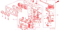 CONTROLLO RISCALDATORE per Honda ACCORD 2.3 ISR 4 Porte 5 velocità manuale 1994