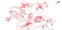 CORPO VALVOLA IMMISSIONE(DOHC) per Honda ACCORD 2.3 ISR 4 Porte 5 velocità manuale 1994