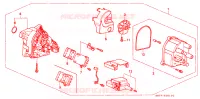 DISTRIBUTORE(TEC) per Honda ACCORD 2.3 ISR 4 Porte 5 velocità manuale 1994
