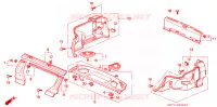 FODERAMENTO BAULE per Honda ACCORD 2.3 ISR 4 Porte 5 velocità manuale 1994