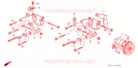 MENSOLA POMPA P.S. per Honda ACCORD 2.3 ISR 4 Porte 5 velocità manuale 1994