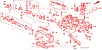 MOLTEPLICE ASPIRAZIONE(SOHC) per Honda ACCORD 1.8 IS 4 Porte 4 velocità automatico 1996