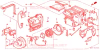 SOFFIATORE RISCALDATORE per Honda ACCORD 2.3 ISR 4 Porte 5 velocità manuale 1994