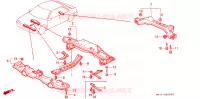 TRAVE CROCIANTE per Honda ACCORD 2.3 ISR 4 Porte 5 velocità manuale 1994