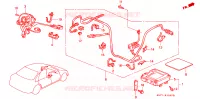 UNITA'SRS(LH) per Honda ACCORD 2.3 ISR 4 Porte 5 velocità manuale 1994