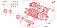 ARIA CONDIZIONATA CONTROLLO(LH) per Honda CIVIC 1.6 ES 4 Porte 5 velocità manuale 2006