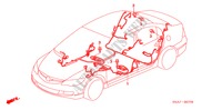 BARDATURA FILO(RH) (3) per Honda CIVIC 1.8 SE 4 Porte 6 velocità manuale 2006