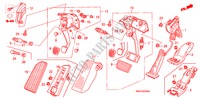 PEDALE(LH) per Honda CIVIC VTI 4 Porte 5 velocità manuale 2006