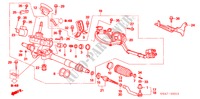 SCATOLA INGRANAGGIO P.S.(EPS) (RH) per Honda CIVIC 1.8 SE 4 Porte 6 velocità manuale 2006