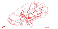 BARDATURA FILO(LH) (3) per Honda CIVIC VTI 4 Porte 5 velocità automatico 2009