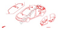 BARDATURA FILO(RH) (4) per Honda CIVIC 1.8 VXI 4 Porte 5 velocità manuale 2009
