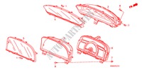 COMPONENTI INDICATORE(NS) per Honda CIVIC 1.8 S 4 Porte 6 velocità manuale 2009
