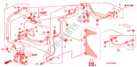 ARIA CONDIZIONATA(TUBI/CONDOTTI)(LH) per Honda CIVIC 1.8 ES 4 Porte 6 velocità manuale 2010