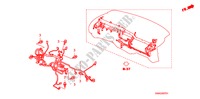 BARDATURA FILO(LH)(2) per Honda CIVIC 18S 4 Porte 5 velocità manuale 2011
