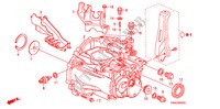 CASSA TRASMISSIONE per Honda CIVIC 1.8 LS 4 Porte 6 velocità manuale 2010