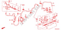 CILINDRO MAESTRO INNESTO(LH) per Honda CIVIC EXI 4 Porte 5 velocità manuale 2011