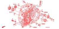 CONVERTITORE TORSIONE per Honda CIVIC 1.8 LS 4 Porte 5 velocità automatico 2010