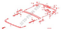 SCIVOLAMENTO TETTO per Honda CIVIC 1.8 ES 4 Porte 6 velocità manuale 2011