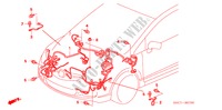 BARDATURA FILO(LH)(1) per Honda CIVIC HYBRID MX   DAYTIME LIGHT 4 Porte pieno automatica 2011