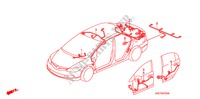BARDATURA FILO(LH)(4) per Honda CIVIC HYBRID MX   DAYTIME LIGHT 4 Porte pieno automatica 2011