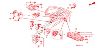 INTERRUTTORE(RH) per Honda CIVIC HYBRID MXB 4 Porte pieno automatica 2011
