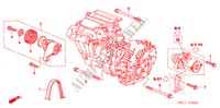 TENSIONE per Honda CIVIC HYBRID MX 4 Porte pieno automatica 2011