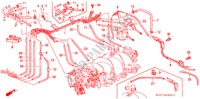 CONDOTTO INSTALLAZIONE/TUBI(LH) per Honda LEGEND LEGEND 4 Porte 4 velocità automatico 1995