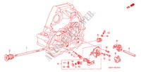 ASTA CAMBIO/SOSTEGNO CAMBIO (DOHC) per Honda CIVIC CRX VTI 2 Porte 5 velocità manuale 1997