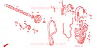 ALBERO A CAMME/CINGHIA SINCRONIZZAZIONE (SOHC,SOHC VTEC) per Honda CIVIC EX 3 Porte 5 velocità manuale 1994