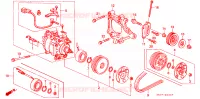 ARIA CON.(COMPRESSORE) (HADSYS) per Honda CIVIC EX 3 Porte 5 velocità manuale 1994