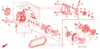 ARIA CON.(COMPRESSORE) (MATSUSHITA)('93 ) per Honda CIVIC LSI 3 Porte 5 velocità manuale 1993