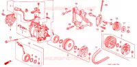 ARIA CON.(COMPRESSORE) (SANDEN)('94) per Honda CIVIC ESI 3 Porte 5 velocità manuale 1994
