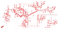 LINEA FRENO(LH) per Honda CIVIC EX 3 Porte 5 velocità manuale 1994