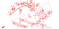 LINEA P.S.(RH) per Honda CIVIC LSI 3 Porte 5 velocità manuale 1993