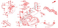 MOLTEPLICE ASPIRAZIONE(PGM FI) (SOHC) per Honda CIVIC LSI 3 Porte 5 velocità manuale 1995