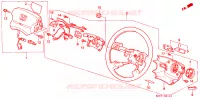 RUOTA STERZO(SRS)(1) per Honda CIVIC EX 3 Porte 5 velocità manuale 1994