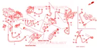 TUBO ACQUA (SOHC,SOHC VTEC) per Honda CIVIC EX 3 Porte 5 velocità manuale 1994