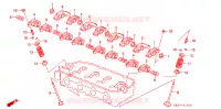 VALVOLA/BRACCIO OSCILLANTE(SOHC) per Honda CIVIC EX 3 Porte 5 velocità manuale 1994