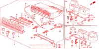CONTROLLO RISCALDATORE per Honda CIVIC ESI 4 Porte 4 velocità automatico 1995