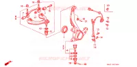 NOCCA per Honda CIVIC ESI 4 Porte 4 velocità automatico 1995