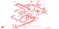 TETTO SCIVOLANTE(MOTORE) per Honda CIVIC ESI 4 Porte 4 velocità automatico 1995