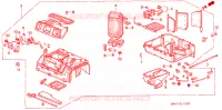UNITA RISCALDATORE(LH) per Honda CIVIC ESI 4 Porte 4 velocità automatico 1995