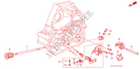 ASTA CAMBIO/SOSTEGNO CAMBIO (DOHC) per Honda CIVIC 1.8VTI 5 Porte 5 velocità manuale 1997