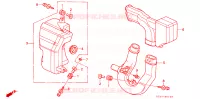 CAMERA RISONATORE per Honda CIVIC 1.4 IS 5 Porte 5 velocità manuale 1997