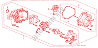 DISTRIBUTORE(LUCAS) (2) per Honda CIVIC 1.4IS 5 Porte 5 velocità manuale 1997