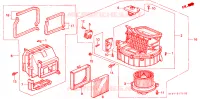 SOFFIATORE RISCALDATORE(LH) per Honda CIVIC 1.4 IS 5 Porte 5 velocità manuale 1997