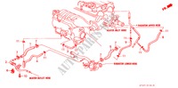 TUBO ACQUA(DOHC VTEC) per Honda CIVIC 1.8VTI 5 Porte 5 velocità manuale 1997