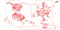 UNITA RISCALDATORE(RH) per Honda CIVIC 1.6 ISR 5 Porte 5 velocità manuale 1996