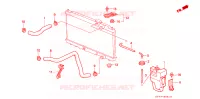 TUBO RADIATORE per Honda INTEGRA TYPE R 3 Porte 5 velocità manuale 1998